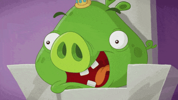 Excited Spit GIF by Angry Birds