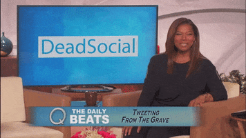 deadsocial queen latifah speaks about digital legacy platform deadsocial.org GIF