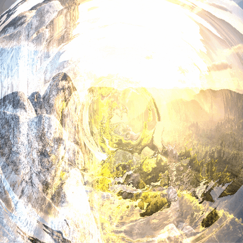 dream mountains GIF by Psyklon