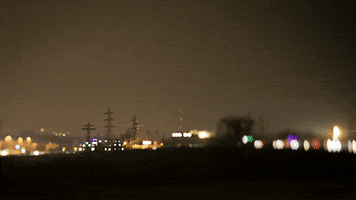 bvrakvs night dark city lights GIF