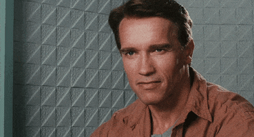 Sad Arnold Schwarzenegger GIF by Jerology