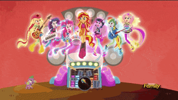 needmorepony #rainbooms #equestria girls #rainbow rocks #battle of the bands GIF