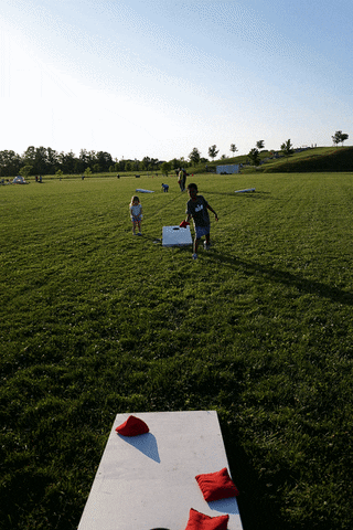 mauricehenson titus cornhole henson GIF