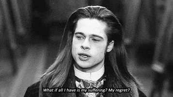 darkzonestore louis suffering interview with the vampire GIF