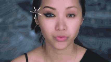 Eyeliner Wink GIF by Michelle Phan - Find & Share on GIPHY