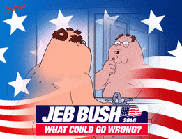 jeb bush humor GIF by PEEKASSO