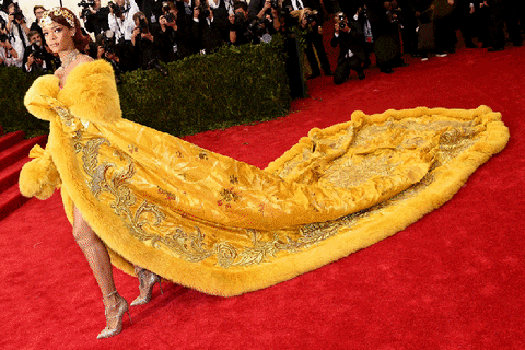 Red Carpet Rihanna GIF