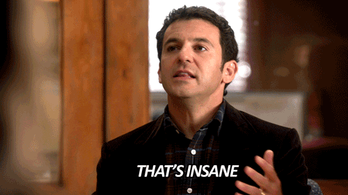 Fred Savage Insanity GIF by The Grinder - Find & Share on GIPHY