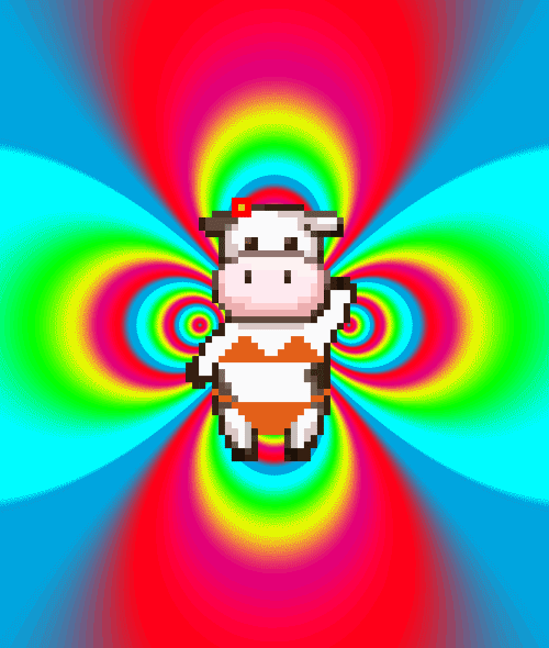 C-O-W cow colour niuworldorder c.o.w. GIF