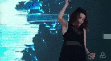 Lauren Mayberry Dancing GIF by Bonnaroo Music and Arts Festival