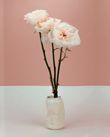 nicolelicht rose handmade floral slime GIF