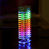 spectrum music lights GIF by Banggood