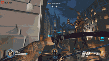 vixen #overwatch #hanzo #firstblood GIF