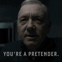 kevin spacey youre a pretender GIF by House of Cards
