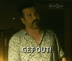 angry get out GIF by Black Luck