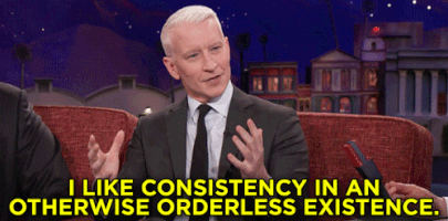 anderson cooper orderless existence GIF by Team Coco