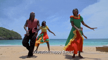 r and r happy dance GIF by Celebrity Cruises Gifs