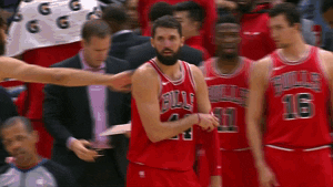 robin lopez expression GIF by NBA