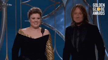 kelly clarkson GIF by Golden Globes
