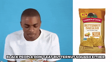Black Man Healthy Snacks GIF