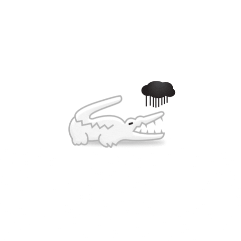 cloud badmood GIF by LACOSTE