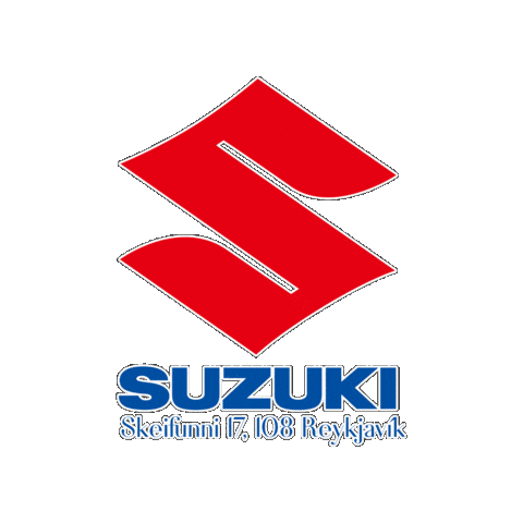 Suzuki á Íslandi Sticker