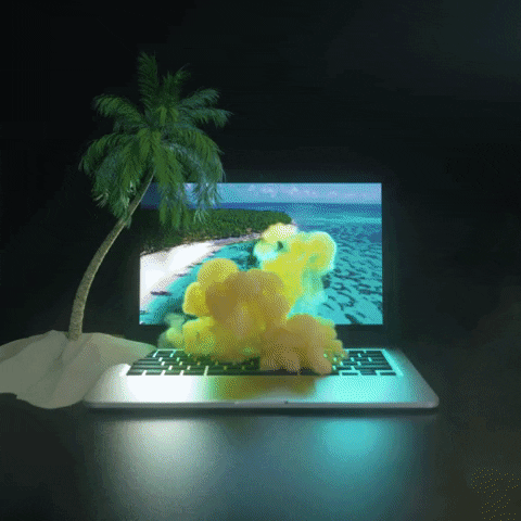 Computer Burning Up GIF by alessiodevecchi