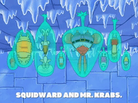 scary squidward gif
