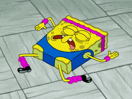 Tired Episode 1 GIF by SpongeBob SquarePants