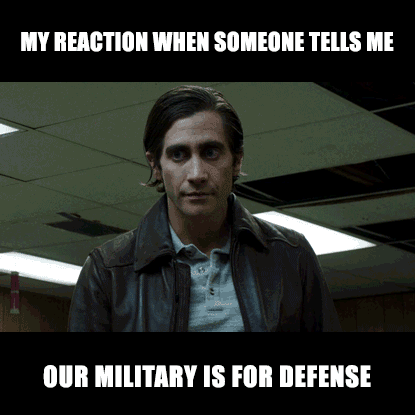 jasonriethmann propaganda stockholm syndrome military industrial complex normative conformity GIF