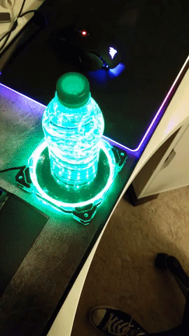 NGEN-PCs ngen pc's corsair rgb cup holder GIF