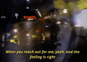 night fever when you reach out for me yeah and the feeling is right GIF by Bee Gees