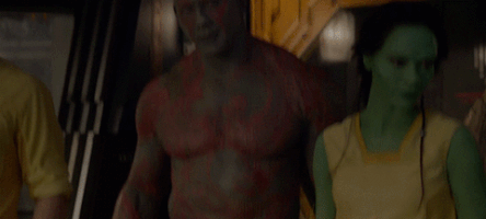 ZedsDeadBaby guardians of the galaxy drax reflexes nothing goes over my head GIF