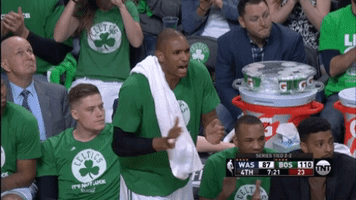 Al Horford Reaction GIF by Boston Celtics