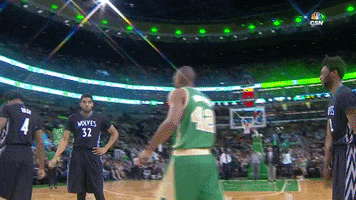 Boston Celtics Hug GIF by NBA