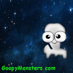 GoopyMonsters alien goopy monster splat GIF
