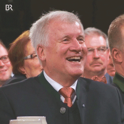 Horst Seehofer Laughing GIF by Bayerischer Rundfunk - Find & Share on GIPHY