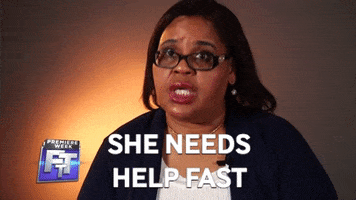 cray she needs help GIF by Face The Truth