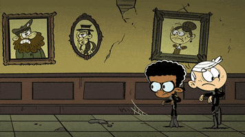 suspicious the loud house GIF by Nickelodeon