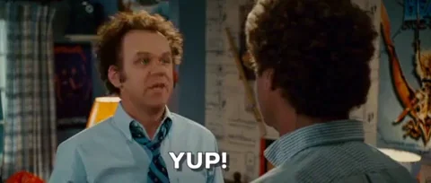 Step Brothers Yep GIF by reactionseditor
