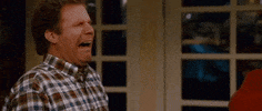 Movie gif. Will Ferrell as Brennan and John C Reilly as Dale in Step Brothers weep while sitting at a table.