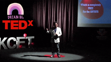 Speaking Ted Talk GIF by Rahul Basak