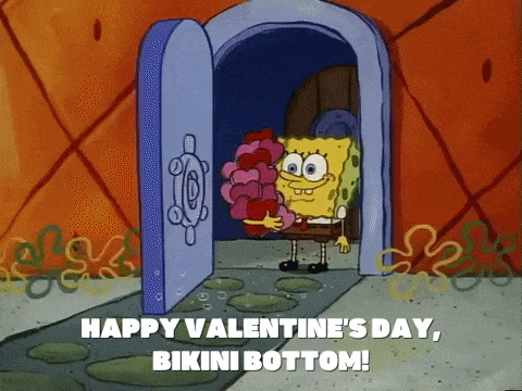 Αποτέλεσμα εικόνας για spongebob hearts gif