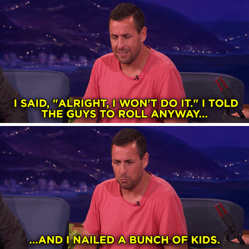 Adam Sandler Dodgeball GIF by Team Coco Find & Share on GIPHY