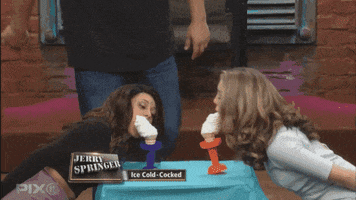 ice cream summer GIF by The Jerry Springer Show