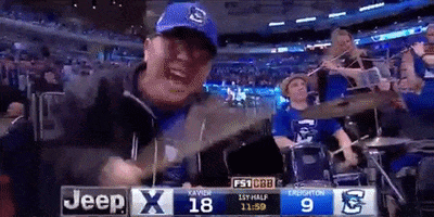 Ncaa Basketball Band GIF by BIG EAST Conference