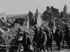 marching world war i GIF by US National Archives