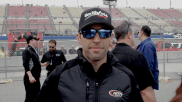 aric almirola thumbs up GIF by NASCAR