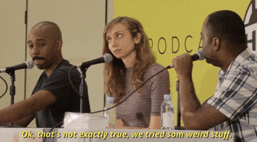 with special guest lauren lapkus GIF by Now Hear This podcast Festival