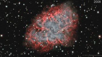 Crab Nebula GIF